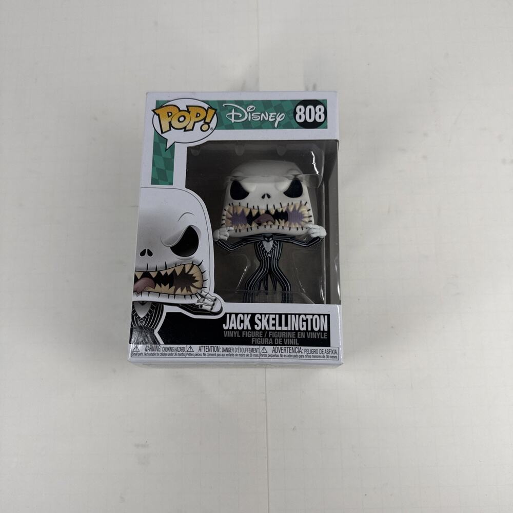 Funko POP! Disney JACK SKELLINGTON #808 Nightmare Before Christmas Vinyl Figure